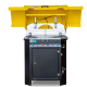 Półautomatyczna przecinarka tarczowa do cięcia profili PVC i aluminiowych Viber-System ALU 600 + stoły rolkowe 2 x 300cm Viber System kod: ALU600 - 15
